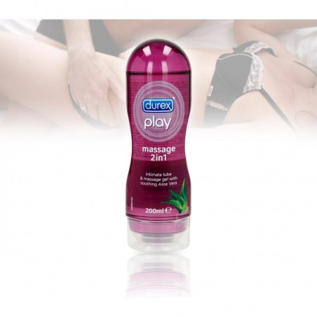 8079722 Durex Play lubrifiant Massage à l'Aloe Vera 200 ml