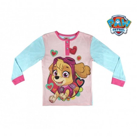 2200002278 Pyjama enfant fille imprimé Paw Patrol Skye 100 % coton de 3 à 6 ans