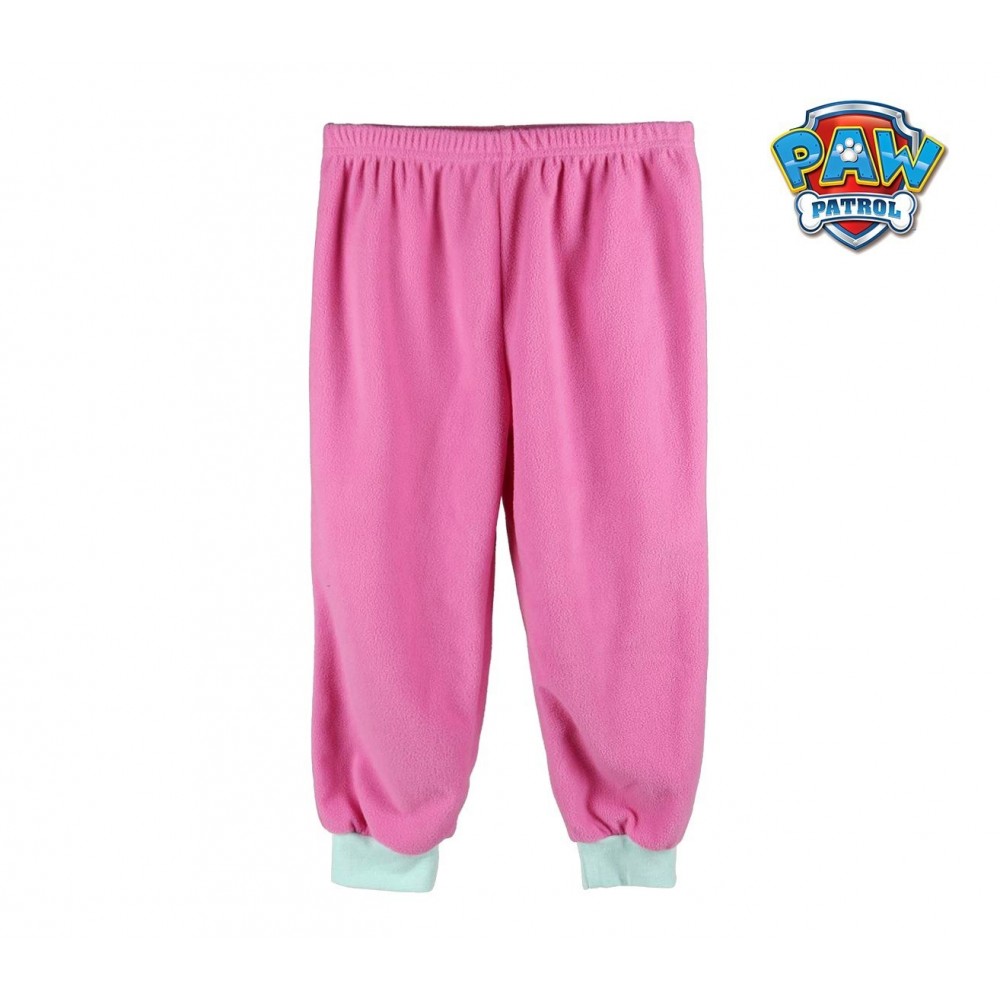 2200002309 Pyjama enfant imprimé Paw Patrol Skye en polaire chaud de 3 à 6 ans