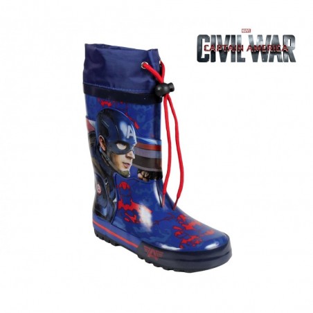 2300002078 Bottes de pluie galoches pour enfant Captain America tailles 28 à 33 2300002078 Bottes de pluie galoches pour enfant Captain America tailles 28 à 33
