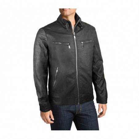 L180 Veste en imitation cuir pour homme modèle JASS