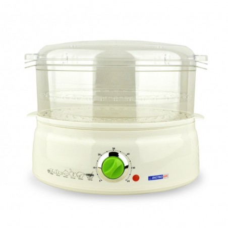 106881 Cuiseur à vapeur 2 paniers DICTROLUX capacité 5,5 litres 600 W