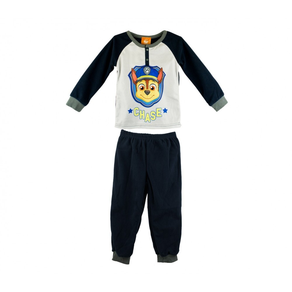 22-2308 Pyjama enfant imprimé Paw Patrol manches longues de 3 à 6 ans 