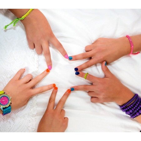 341056 Playset nail art party MAGIC NAILS 2 vernis à ongles et des accessoires