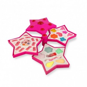 257395 coffret de maquillage FASHION STAR 3 plateaux avec des accessoires 2