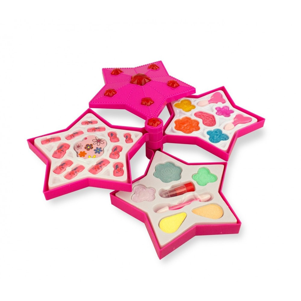 257395 coffret de maquillage FASHION STAR 3 plateaux avec des accessoires