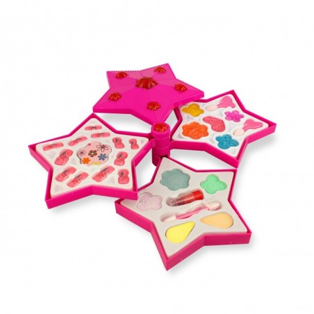 257395 coffret de maquillage FASHION STAR 3 plateaux avec des accessoires