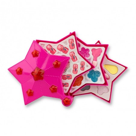 257395 coffret de maquillage FASHION STAR 3 plateaux avec des accessoires