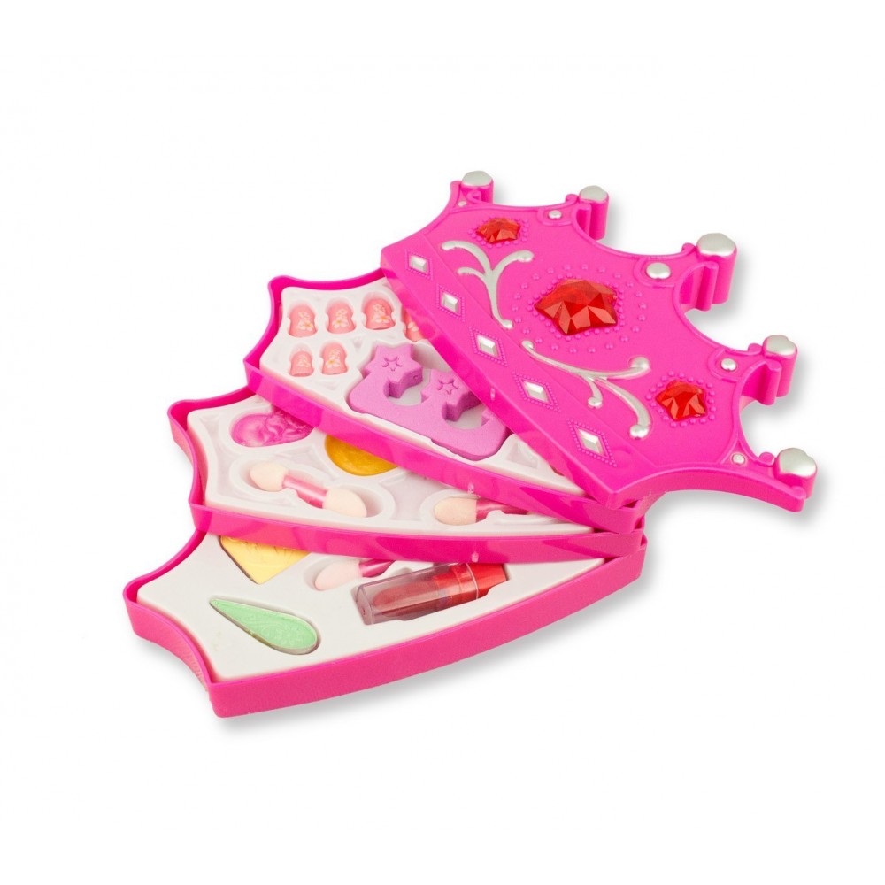 257395 Coffret de maquillage FASHION CORONA 3 plateaux avec des accessoires