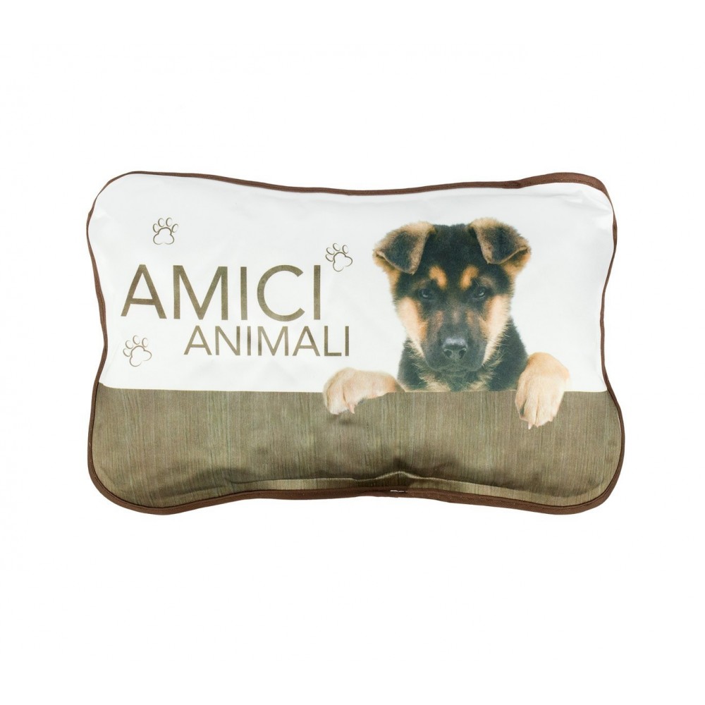 042677 Coussin électrique à eau chaude AMICI ANIMALI 4 modèles différents