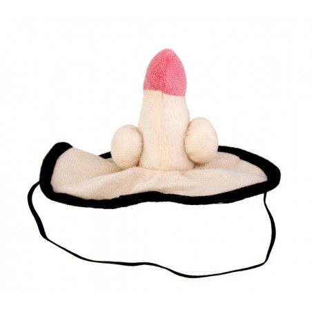 748918 Masque de sommeil sexy décoré avec un pénis en peluche