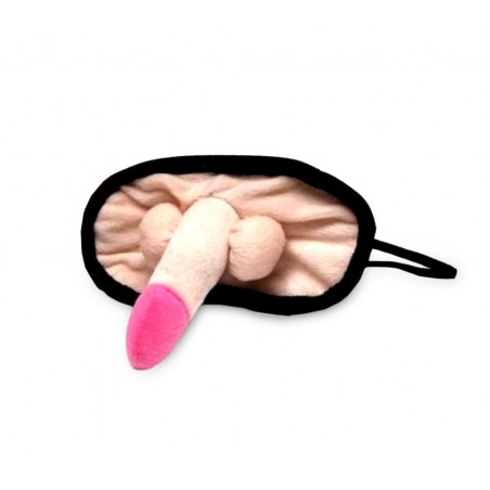 748918 Masque de sommeil sexy décoré avec un pénis en peluche