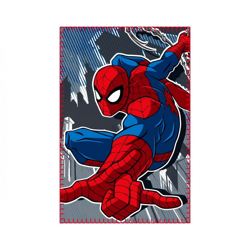 437434 Couverture polaire douce et chaude SPIDERMAN 100 x 150 cm 