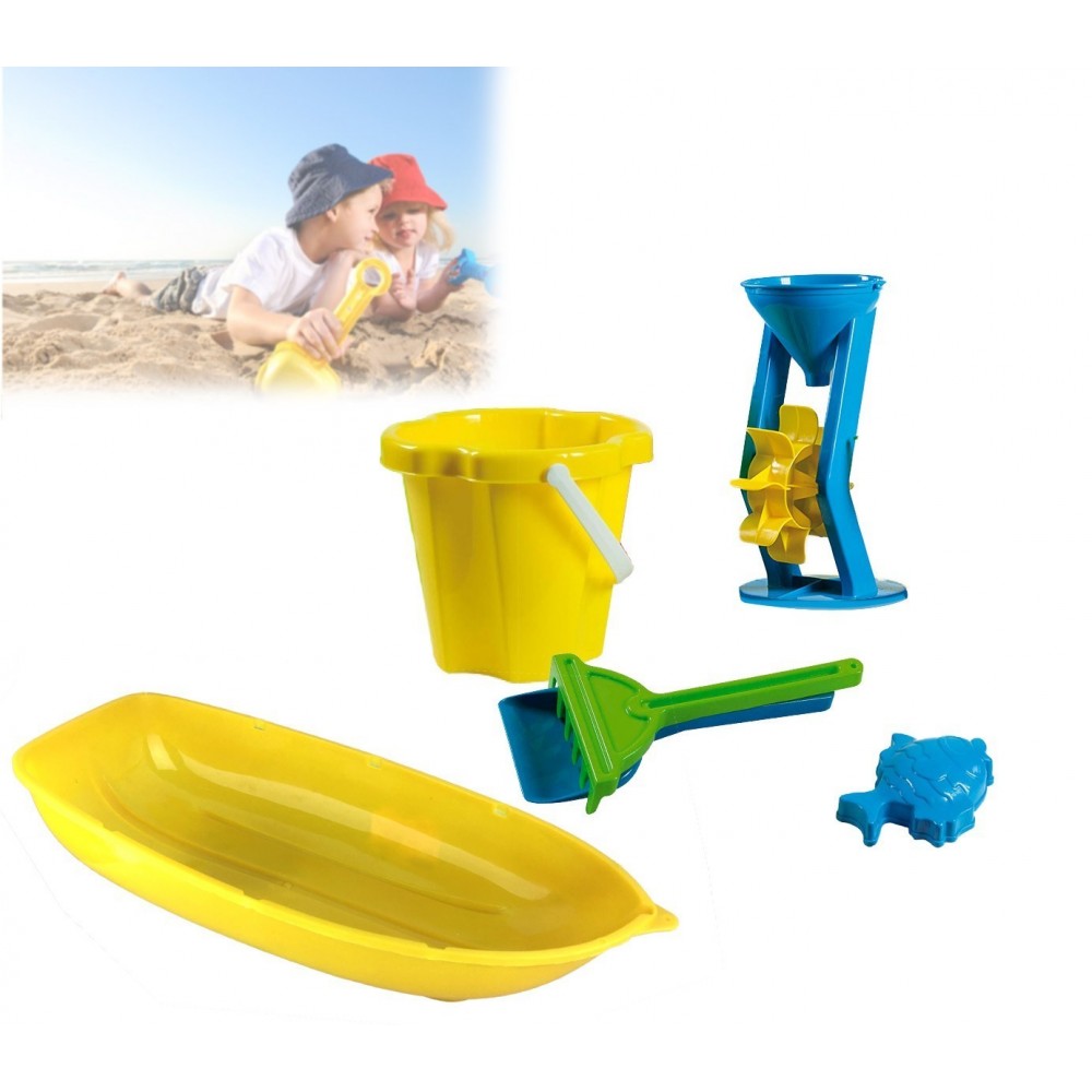 226704 Set de jeux de plage pour enfant 6 pièces 