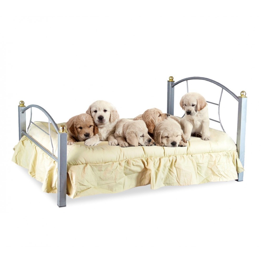4595 Panier en forme lit pour chien ou chat SNOOPY  fer forgé 91 x 70 x 14.5 cm