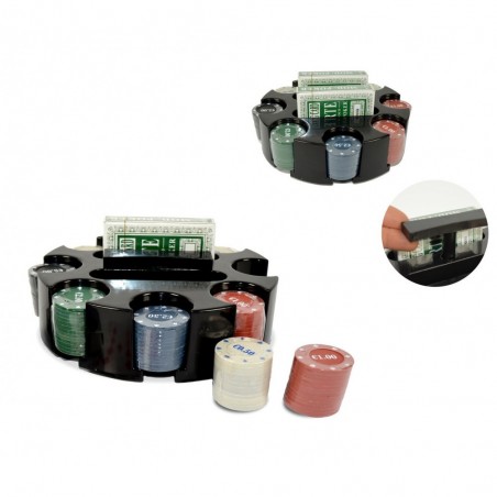 478024 Set de poker CIGIOKI 2 jeux de cartes et 96 jetons 478024 Set de poker CIGIOKI 2 jeux de cartes et 96 jetons