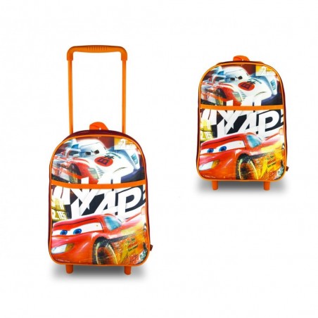 CR16106 Sac à dos à roulettes pour enfant CARS 34 x 22 x 13 cm