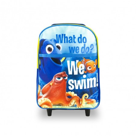 FD16106 Sac à dos à roulettes pour enfant Le Monde de Dory 34 x 22 x 13 cm