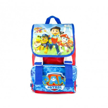 21-1416 Cartable extensible pour enfant en maternelle PAW PATROL poche frontale