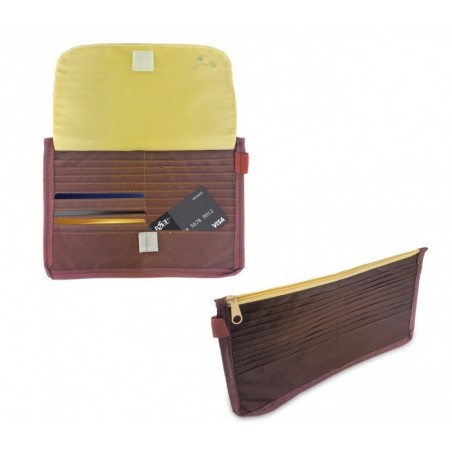 Organisateur de voyage - portefeuille pour documents et cartes voyage