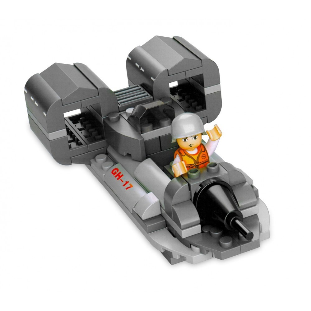 340677 Playset de briques de construction SOTTOMARINO CIGIOKI 101 éléments