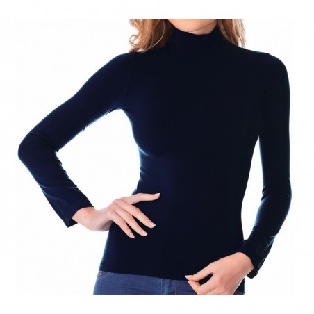 VKA21 Pack de 5 sous-pulls thermiques doublure polaire ass. Nadia col cheminée VKA21 Pack de 5 sous-pulls thermiques doublure polaire ass. Nadia col cheminée