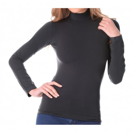 VKA21 Pack de 5 sous-pulls thermiques doublure polaire ass. Trisha col cheminée VKA21 Pack de 5 sous-pulls thermiques doublure polaire ass. Trisha col cheminée