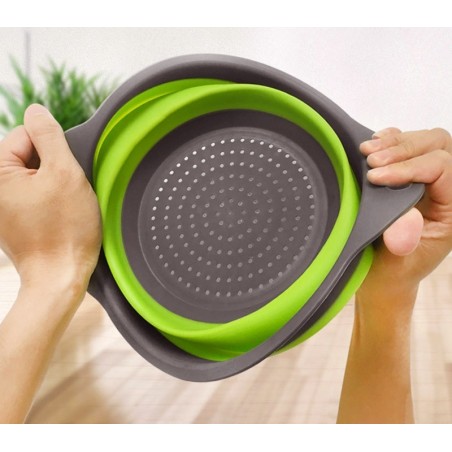4355 Passoire en silicone pliable pour pâtes et légumes ø 29 cm