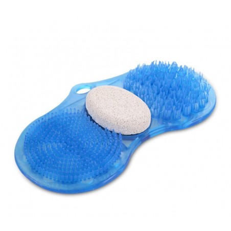 4360 Lave-pieds pour la douche massage exfoliant lissage avec pierre ponce 
