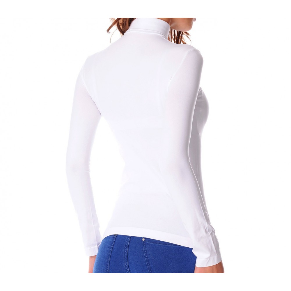 VKA22 Pack 5 sous-pulls col roulé thermiques avec doublure polaire ass. Caren