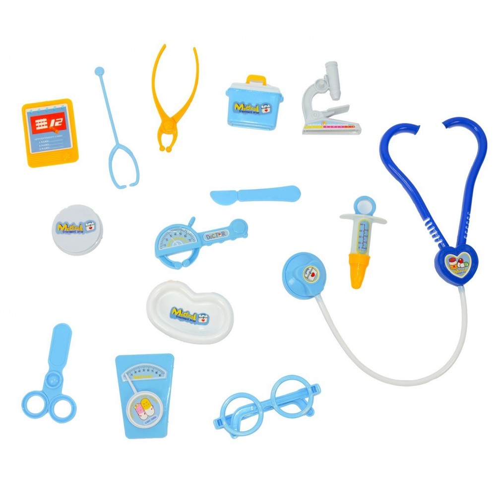 371701 Valisette de docteur avec 14 accessoires Cigioki jeu éducatif pour enfant