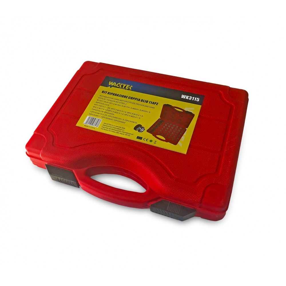 Kit de réparation à pompe huile 114 pièces pour ALESSIO