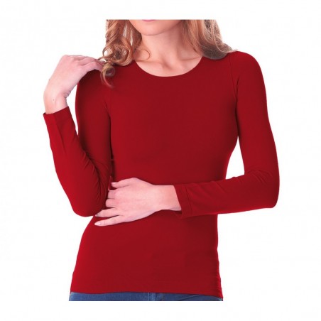 VKA20 Pack de 5 sous-pull Lisa manches longues col rond femme effet thermique VKA20 Pack de 5 sous-pull Lisa manches longues col rond femme effet thermique