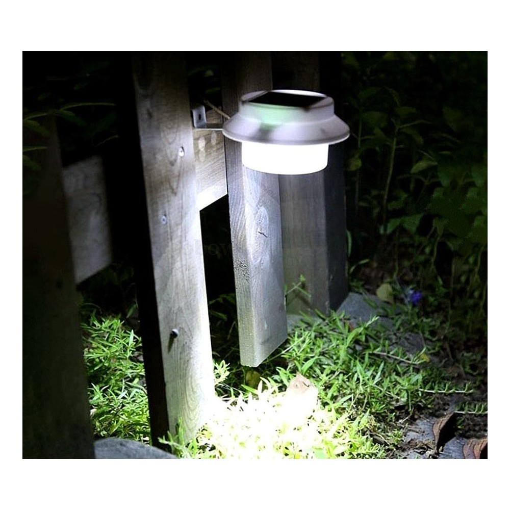 4370 Projecteur LED éclairage solaire à détection 3 watt 3 led pour l'extérieur