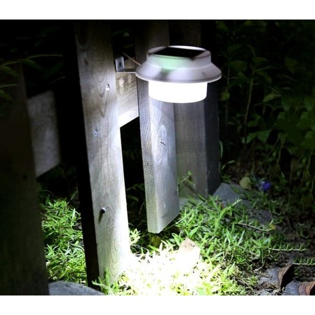 4370 Projecteur LED éclairage solaire à détection 3 watt 3 led pour l'extérieur