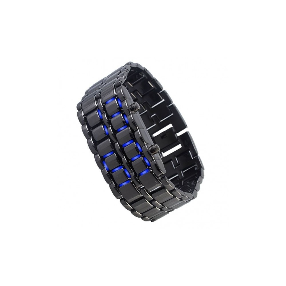 Montre numérique LED samouraï modèle de...