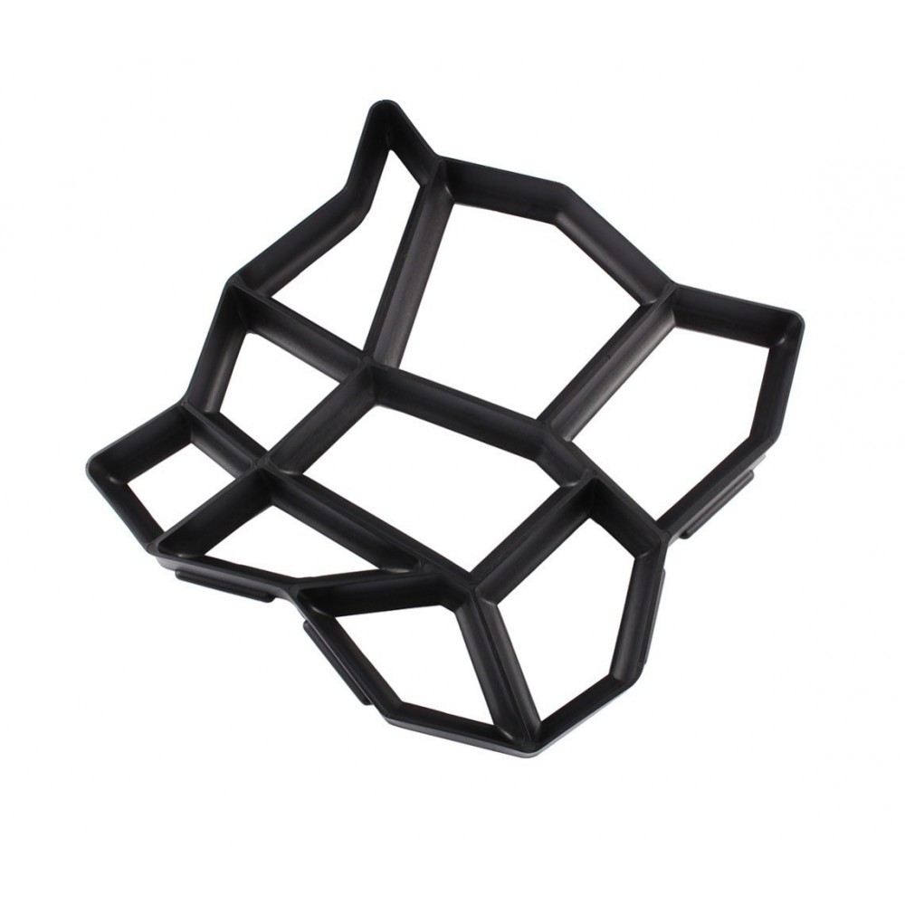 4371 Moule à pavé béton pour jardin 42,5 x 42,5 cm matrice pour béton