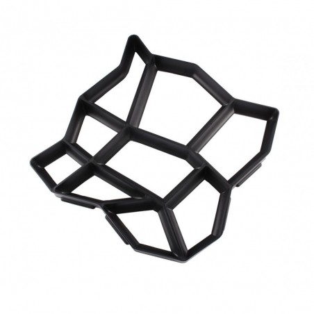 4371 Moule à pavé béton pour jardin 42,5 x 42,5 cm matrice pour béton