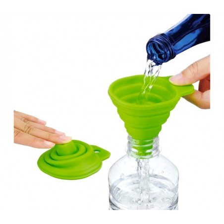 4354 Entonnoir rétractable en silicone gain de place 6 x 5,5 x 1,5 cm
