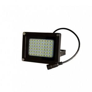 Projecteur LED d’extérieur 10W 370 lumen panneau photovoltaïque lumière froide 2
