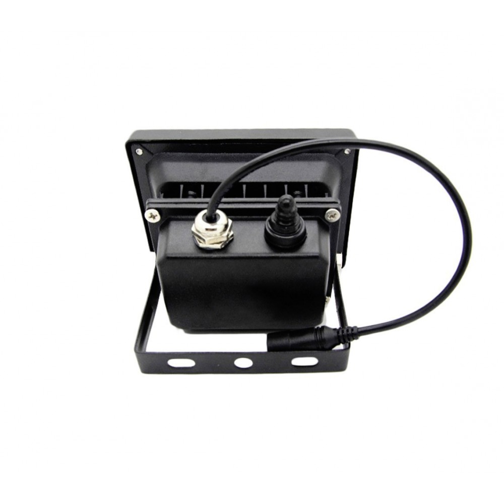 Projecteur LED d’extérieur 10W 370 lumen panneau photovoltaïque lumière froide