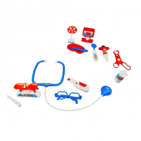 4676 Playset docteur avec 13 accessoires jeu éducatif en quatre variantes 