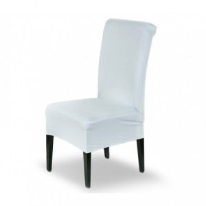 4350 4 Housses de chaise en tissu élastique idéal pour cuisine et salon