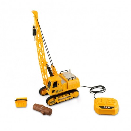 102393 Pelleteuse avec télécommande 6 fonctions I giganti delle costruzioni