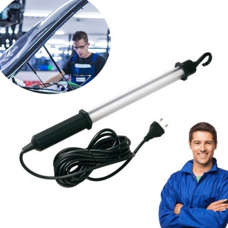 Baladeuse - lampe néon libre - 8 watts - crochet réglable