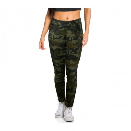 TG08-13 Pack de 3 pantalons sarouel pour femmes ass. ONLY carcan à carreaux