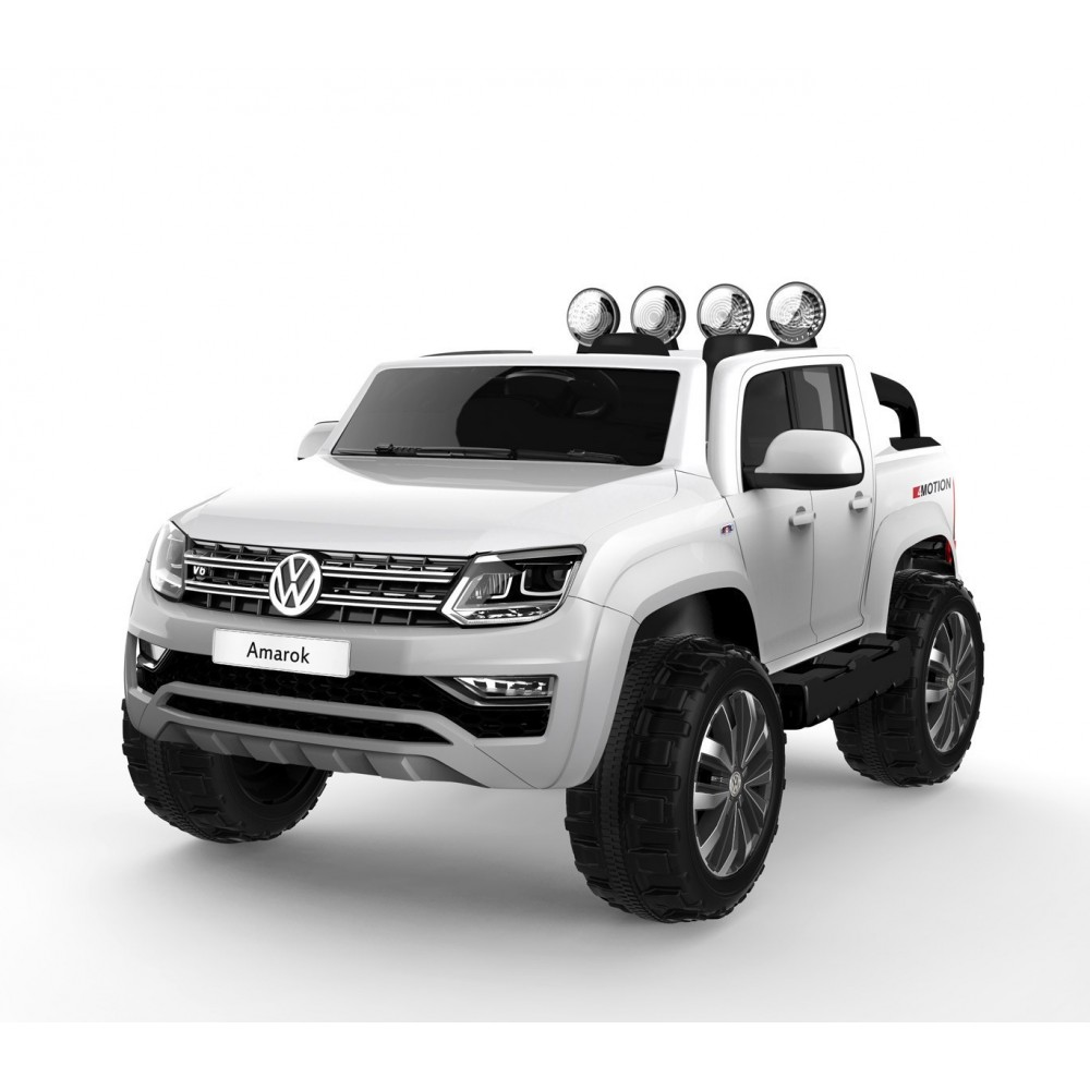 LT877 Voiture électrique enfants VOLKSWAGEN PK AMAROK  siège en cuir 4 x 4