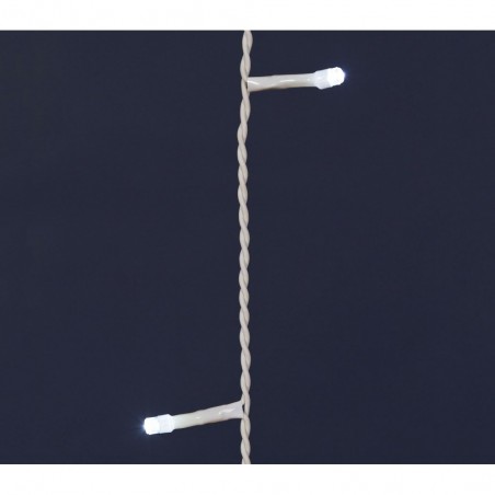 561074A Rideau lumineux de Noël 100 led 1,5 x 1 m lumière froide 8 effets 561074A Rideau lumineux de Noël 100 led 1,5 x 1 m lumière froide 8 effets