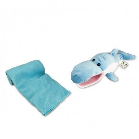 184585 Set de peluche et plaid polaire DOLLYSSIMI animaux aquatiques 100 x 75 cm 184585 Set de peluche et plaid polaire DOLLYSSIMI animaux aquatiques 100 x 75 cm