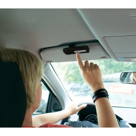 121695 Kit bluetooth MULTIPOINT SPEAKER PHONE 4.0V mains libres durée appel 18h